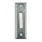 Heath-Zenith Heath Zenith Silver Plastic Wired Pushbutton Doorbell SL-358-00 - alternate 1